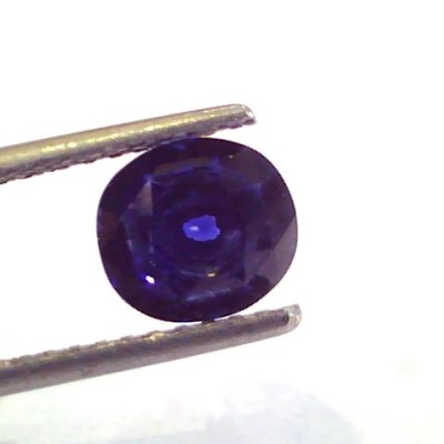 3.50 Ct Unheated Untreated Natural Deep Royal Blue Sapphire AAA