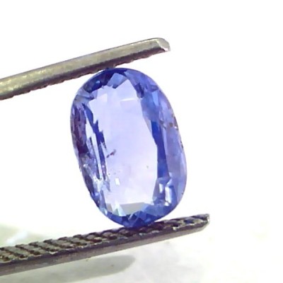 3.50 Ct Unheated Untreated Natural Ceylon Blue Sapphire Neelam