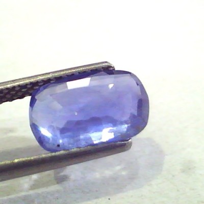 3.50 Ct Unheated Untreated Natural Ceylon Blue Sapphire Neelam Gems