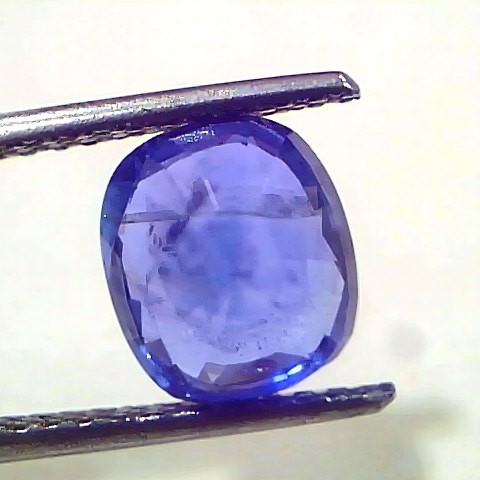 3.50 Ct IGI Certified Unheated Untreated Natural Ceylon Blue Sapphire