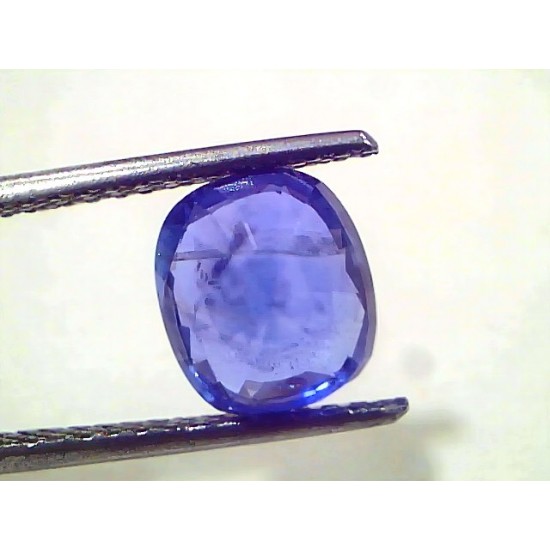 3.50 Ct IGI Certified Unheated Untreated Natural Ceylon Blue Sapphire