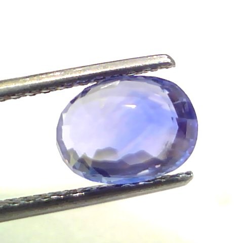 3.52 Ct IGI Certified Unheated Untreated Natural Ceylon Blue Sapphire AA