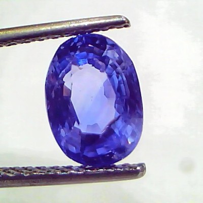 3.52 Ct IGI Certified Unheated Untreated Natural Ceylon Blue Sapphire AA