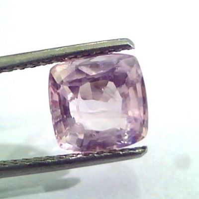 3.51 Ct Unheated Untreated Natural Purple Sapphire Khuni Neelam