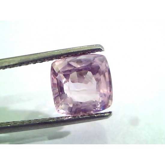 3.51 Ct Unheated Untreated Natural Purple Sapphire Khuni Neelam