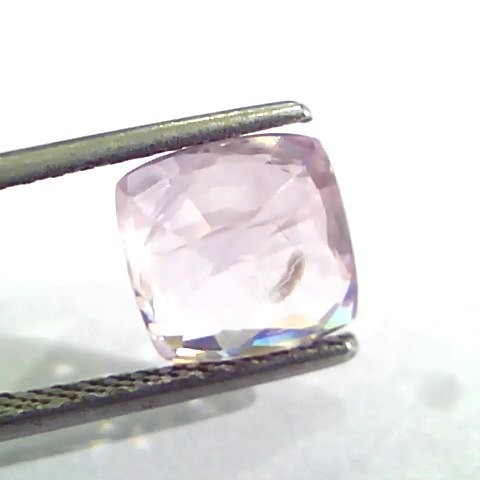 3.51 Ct Unheated Untreated Natural Purple Sapphire Khuni Neelam