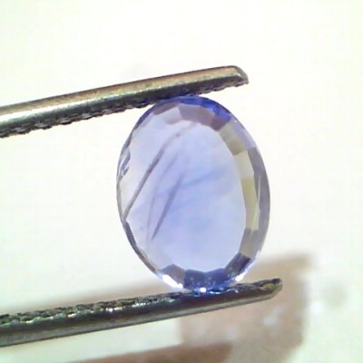 3.52 Ct Certified Unheated Untreated Natural Ceylon Blue Sapphire