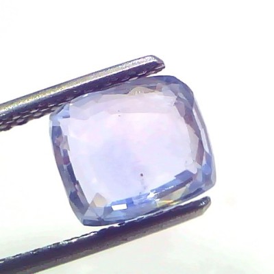 3.54 Ct Certified Unheated Untreated Natural Ceylon Blue Sapphire Gems