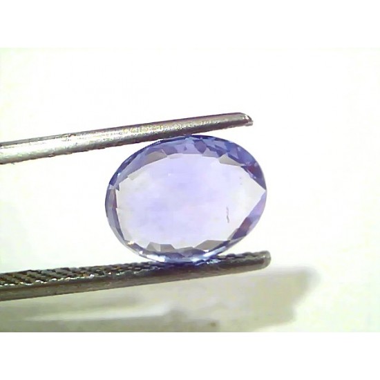 3.55 Ct Certified Unheated Untreated Natural Ceylon Blue Sapphire