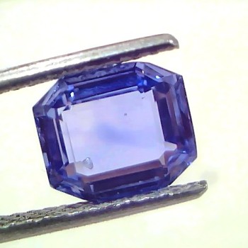 3.57 Ct IGI Certified Unheated Untreated Natural Ceylon Blue Sapphire AAAA