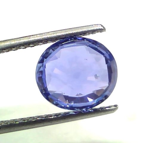 3.56 Ct IGI Certified Unheated Untreated Natural Ceylon Blue Sapphire AAA