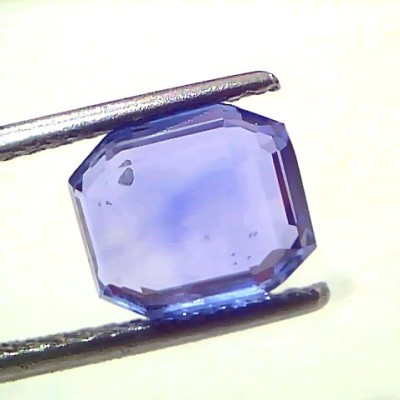 3.57 Ct IGI Certified Unheated Untreated Natural Ceylon Blue Sapphire AAAA