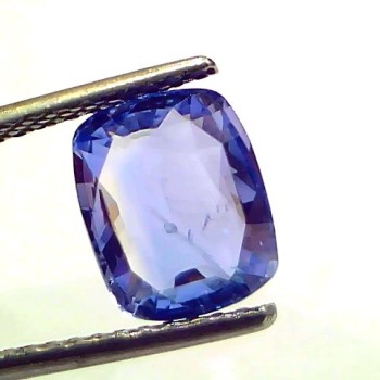 3.58 Ct IGI Certified Unheated Untreated Natural Ceylon Blue Sapphire AAA