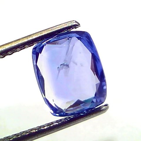 3.58 Ct IGI Certified Unheated Untreated Natural Ceylon Blue Sapphire AAA