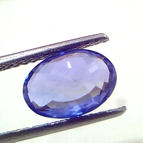 3.58 Ct IGI Certified Unheated Untreated Natural Ceylon Blue Sapphire AAAA