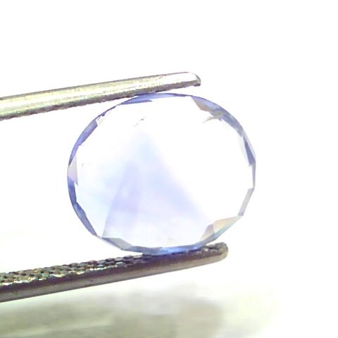 3.58 Ct Unheated Untreated Natural Ceylon Blue Sapphire Neelam Stone
