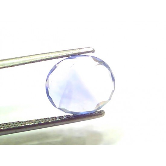 3.58 Ct Unheated Untreated Natural Ceylon Blue Sapphire Neelam Stone