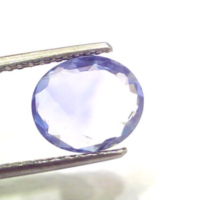 3.58 Ct Unheated Untreated Natural Ceylon Blue Sapphire Neelam Stone