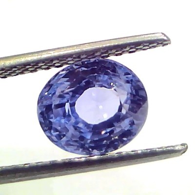 3.60 Ct Certified Unheated Untreated Natural Ceylon Blue Sapphire