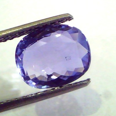 3.60 Ct 6 Ratti Unheated Untreated Natural Ceylon Blue Neelam
