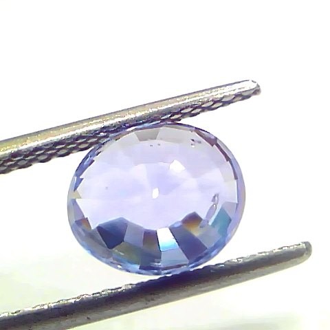 3.60 Ct Certified Unheated Untreated Natural Ceylon Blue Sapphire