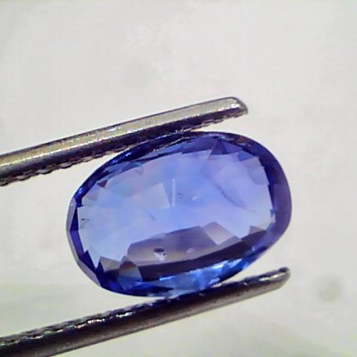 3.60 Ct IGI Certified Unheated Untreated Natural Ceylon Blue Sapphire