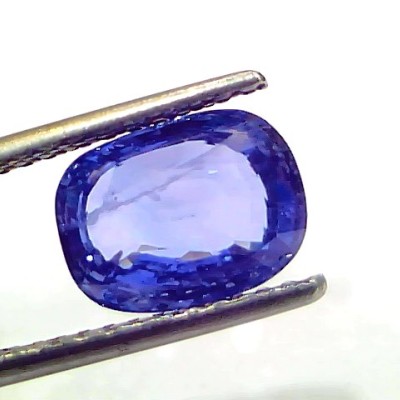 3.61 Ct IGI Certified Unheated Untreated Natural Ceylon Blue Sapphire AAA