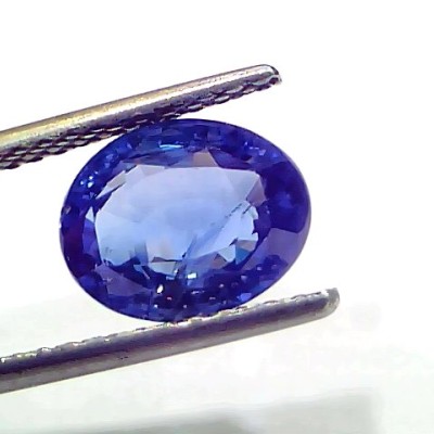 3.62 Ct IGI Certified Unheated Untreated Natural Ceylon Blue Sapphire AAA