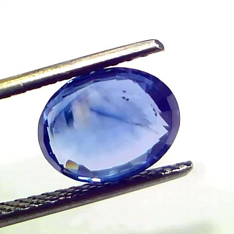 3.62 Ct IGI Certified Unheated Untreated Natural Ceylon Blue Sapphire AAA