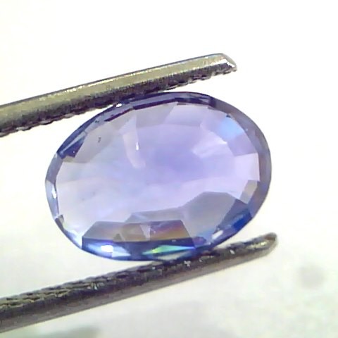 3.70 Ct IGI Certified Unheated Untreated Natural Ceylon Blue Sapphire