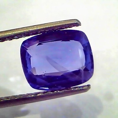3.72 Ct Unheated Untreated Natural Ceylon Blue Sapphire Neelam AA