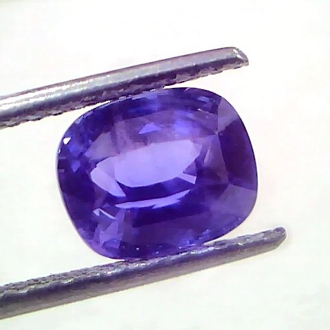 3.72 Ct IGI Certified Unheated Untreated Natural Ceylon Blue Sapphire AAAA