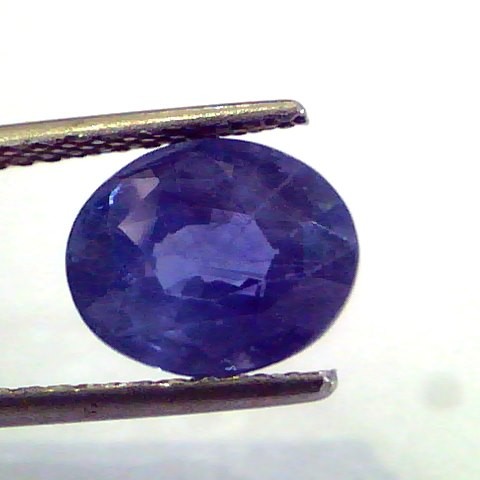 3.86 Ct Unheated Untreated Natural Ceylon Blue Sapphire Neelam Gems