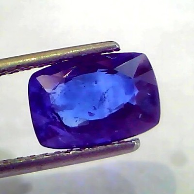 3.85 Ct Untreated Natural Deep Blue Ceylon Sapphire Neelam