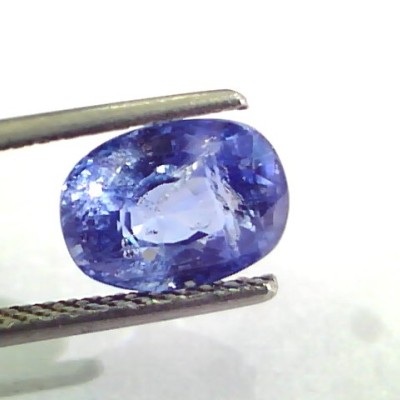 3.91 Ct Unheated Untreated Natural Ceylon Blue Sapphire Neelam