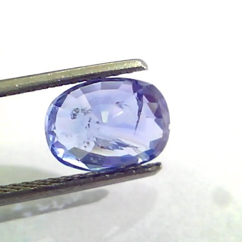 3.91 Ct Unheated Untreated Natural Ceylon Blue Sapphire Neelam