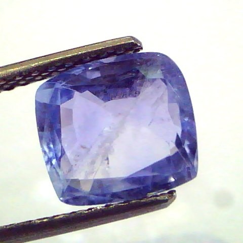3.91 Ct Unheated Untreated Natural Ceylon Blue Sapphire/Neelam