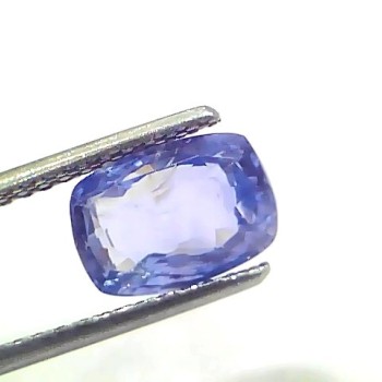 3.91 Ct IGI Certified Unheaated Untreated Natural Burma Blue Sapphire AA