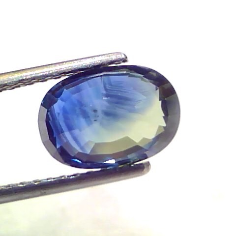 3.93 Ct Certified Unheated Untreated Natural Ceylon Deep Blue Sapphire