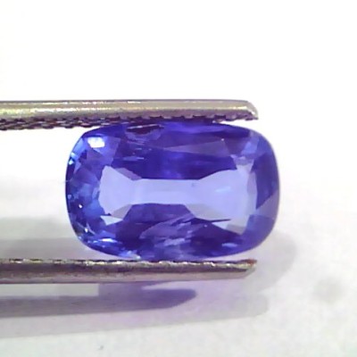 4 Ct Unheated Untreated Natural IGI Certified Kashmir Blue Sapphire