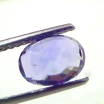 3.99 Ct IGI Certified Unheated Untreated Natural Burma Blue Sapphire AAAA