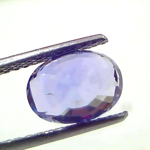 3.99 Ct IGI Certified Unheated Untreated Natural Burma Blue Sapphire AAAA