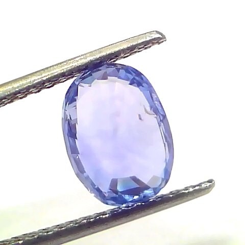 4.01 Ct IGI Certified Unheaated Untreated Natural Ceylon Blue Sapphire