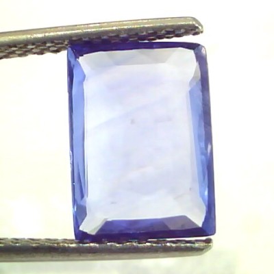 4.03 Ct Unheated Untreated Ceylon Blue Sapphire Neelam Gemstone