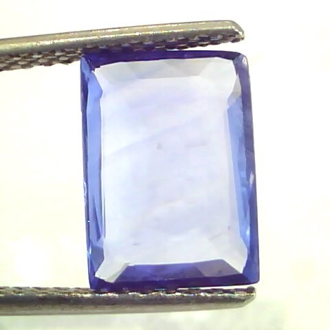 4.03 Ct Unheated Untreated Ceylon Blue Sapphire Neelam Gemstone