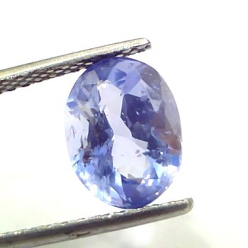 4.03 Ct GII Certified Unheated Untreated Natural Ceylon Blue Sapphire