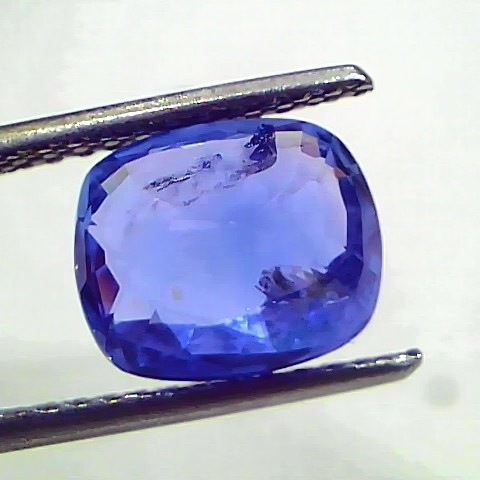 4.03 Ct IGI Certified Unheated Untreated Natural Ceylon Blue Sapphire AA