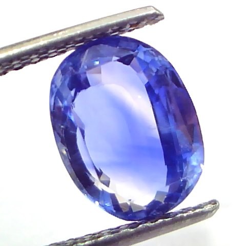 4.03 Ct GII Certified Unheated Untreated Natural Ceylon Blue Sapphire