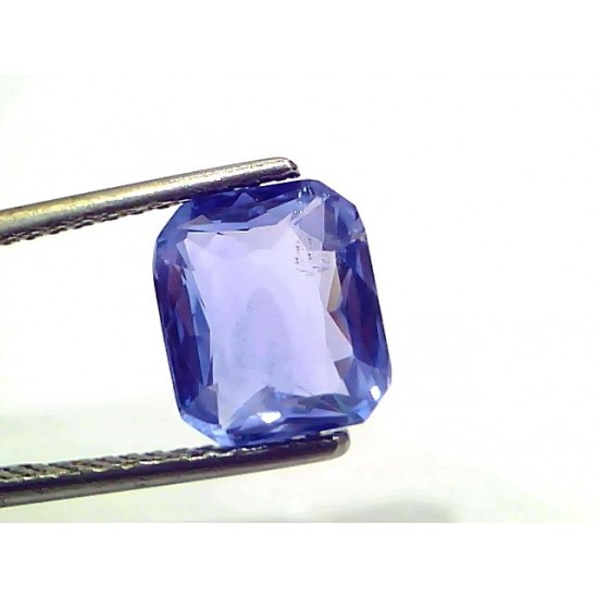 4.04 Ct IGI Certified Unheated Untreated Natural Ceylon Blue Sapphire AAA