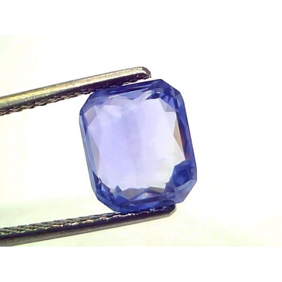 4.04 Ct IGI Certified Unheated Untreated Natural Ceylon Blue Sapphire AAA